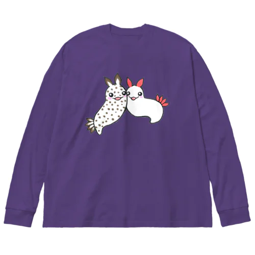 干支に因んだ海の生き物【卯🐰】 Big Long Sleeve T-Shirt