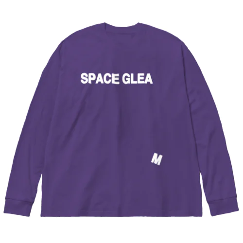 SPACE GLEAM Are you falling, M? ビッグシルエットロングスリーブTシャツ