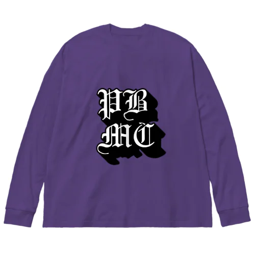 PBMC Logo ビッグシルエットロングスリーブTシャツ