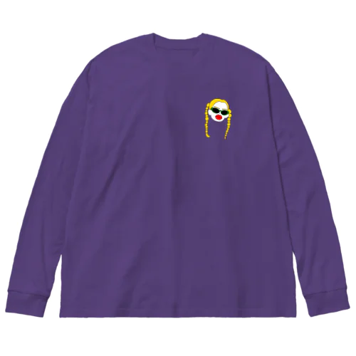 グラサンギャル Big Long Sleeve T-Shirt