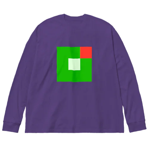 ライン - 3×3 のドット絵 Big Long Sleeve T-Shirt