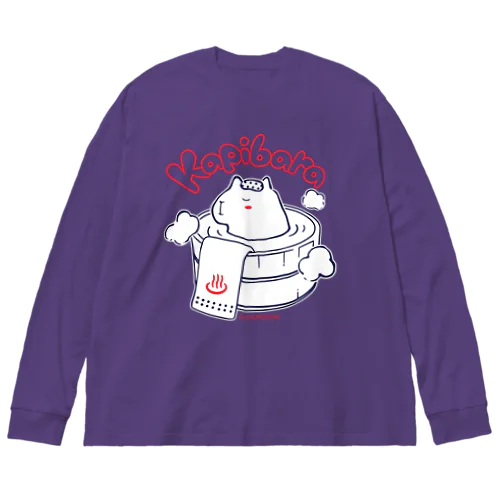 カピバラ Big Long Sleeve T-Shirt