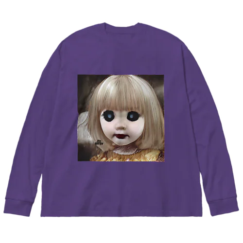 怖い幼女の西洋人形 Big Long Sleeve T-Shirt