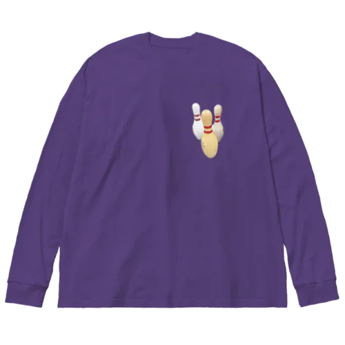 ボウリングピン2本線シリーズ Big Long Sleeve T-Shirt