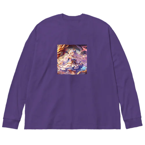 魔法を操る少女と守護龍✨シリーズ① Big Long Sleeve T-Shirt