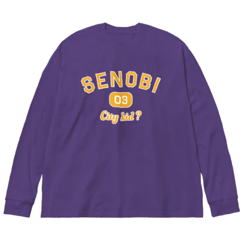 SENOBI - City kid ? -   Big Long Sleeve T-Shirt