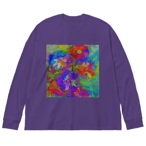 flowers Big Long Sleeve T-Shirt