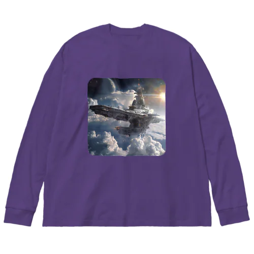 宇宙戦艦 ビッグシルエットロングスリーブTシャツ