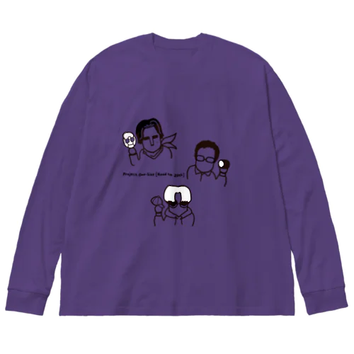 ３人の個性をギュッと集結 Big Long Sleeve T-Shirt