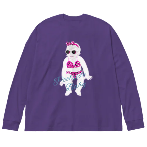 Poolside Baby Big Long Sleeve T-Shirt