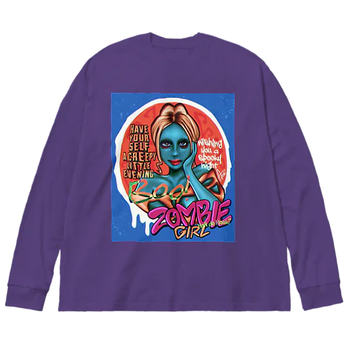 ZOMBIEGIRL SLSY ビッグシルエットロングスリーブTシャツ