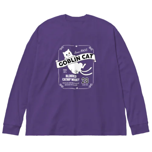 猫又ウヰスキー Big Long Sleeve T-Shirt