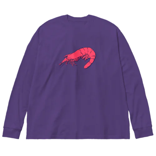 shrimp ビッグシルエットロングスリーブTシャツ
