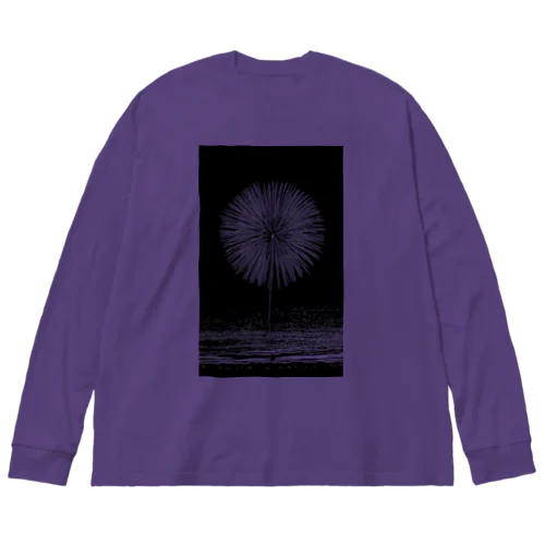 布花火 Big Long Sleeve T-Shirt