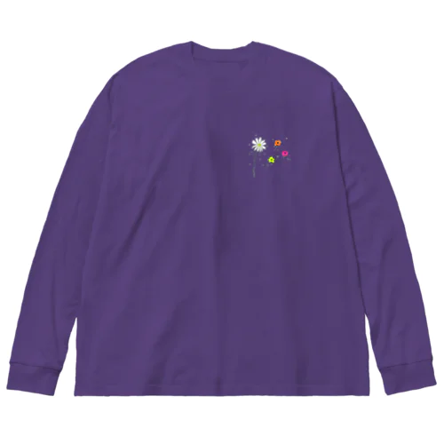 ボタニカル スケッチ Big Long Sleeve T-Shirt