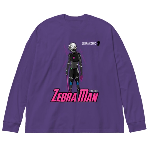 宮島 楓馬 / ZebraMan （第1巻 “HOLDer” ） Big Long Sleeve T-Shirt