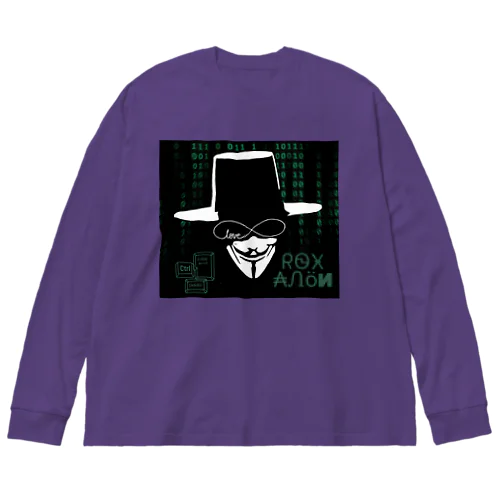 アノニマス Big Long Sleeve T-Shirt