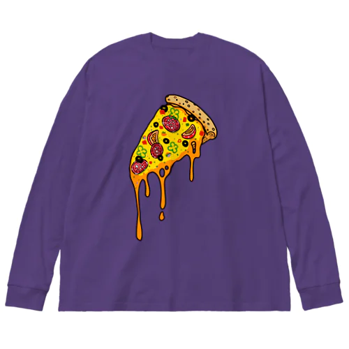 チーズドロドロピザ Big Long Sleeve T-Shirt