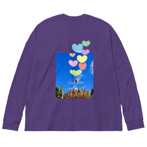 メリーゴーランドheart❤✨ Big Long Sleeve T-Shirt