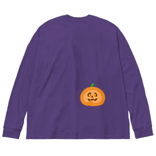 かぼちゃのロールケーキ Big Long Sleeve T-Shirt