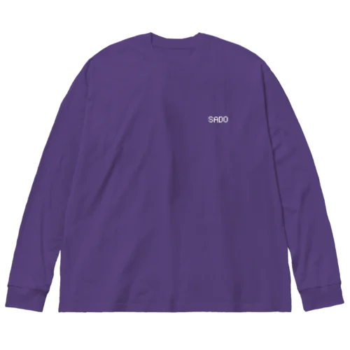 "SADO" ビッグシルエットロングスリーブTシャツ