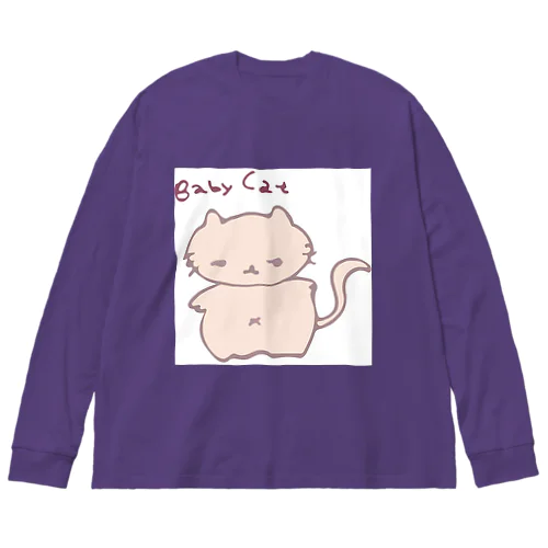 Babycat ビッグシルエットロングスリーブTシャツ