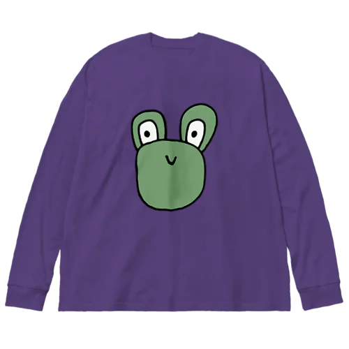 🐸みどりのかえる Big Long Sleeve T-Shirt