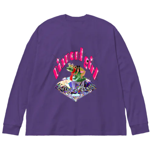 Diamond　Girl~カエルの王様シリーズ ビッグシルエットロングスリーブTシャツ