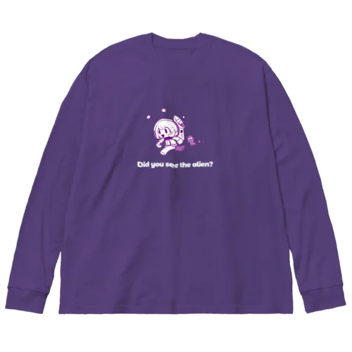 うちゅうじん ビッグシルエットロングスリーブTシャツ