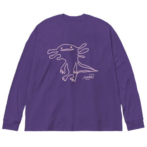 ウーパールーパーのうぱ Big Long Sleeve T-Shirt