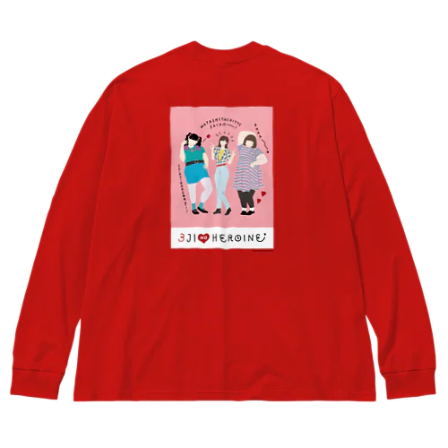 zakkaYOSHIMOTO 3時のヒロイン Big Long Sleeve T-Shirt