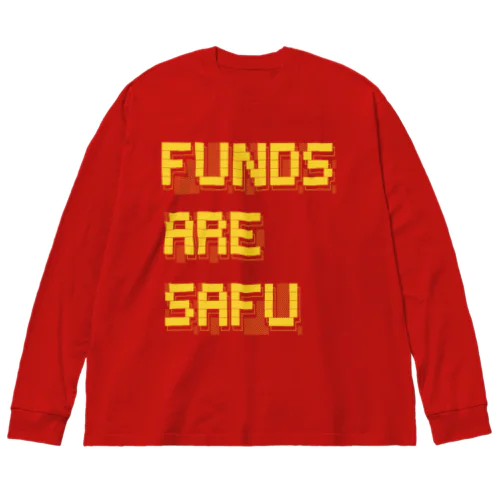 Funds Are Safu ビッグシルエットロングスリーブTシャツ