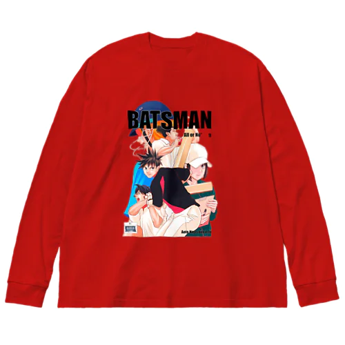 BATSMAN シリーズ_01 ビッグシルエットロングスリーブTシャツ