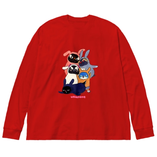うさぺん。 Big Long Sleeve T-Shirt