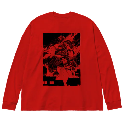 鉄神01 Big Long Sleeve T-Shirt