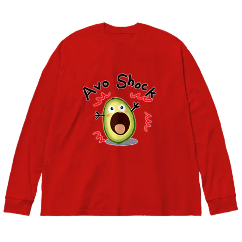 Avo Shock! ビッグシルエットロングスリーブTシャツ