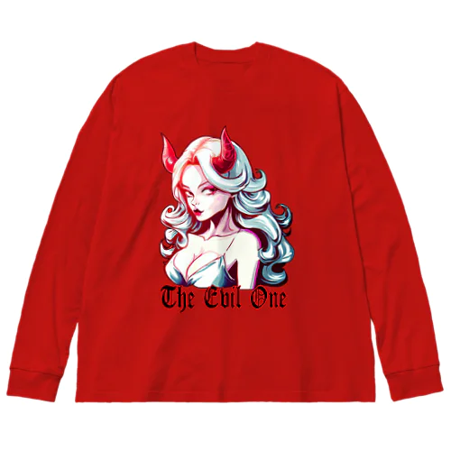 the Evil One　美しき悪魔 Big Long Sleeve T-Shirt