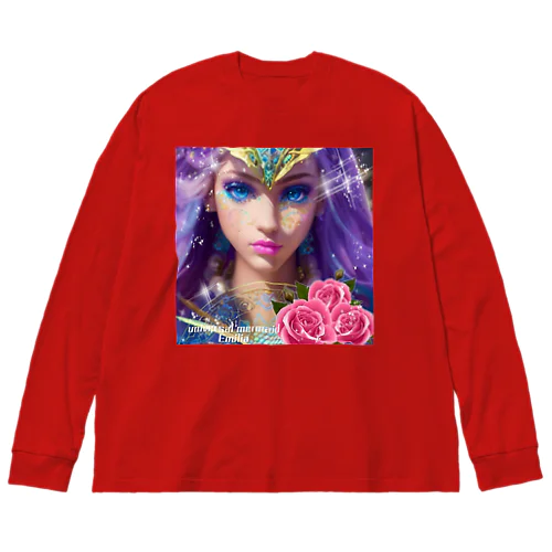 universal mermaid Emilia Big Long Sleeve T-Shirt