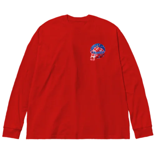 FROZEN CHERRY Big Long Sleeve T-Shirt