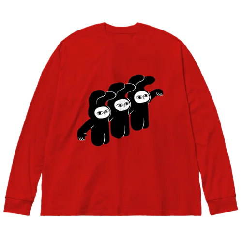 肩組みBrothers Big Long Sleeve T-Shirt