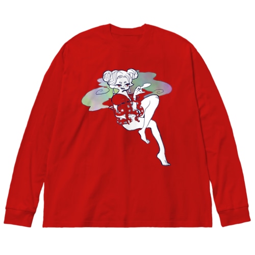タコは服 Big Long Sleeve T-Shirt