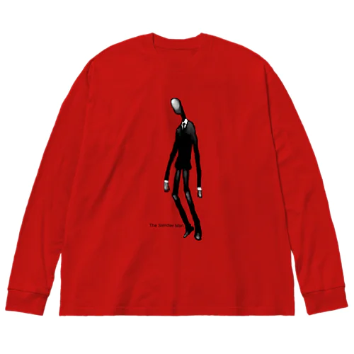 The Slender Man ビッグシルエットロングスリーブTシャツ