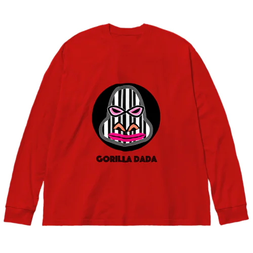 ゴリラダダ Big Long Sleeve T-Shirt