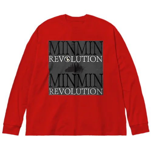 Minmin revolution ルシファ ビッグシルエットロングスリーブTシャツ