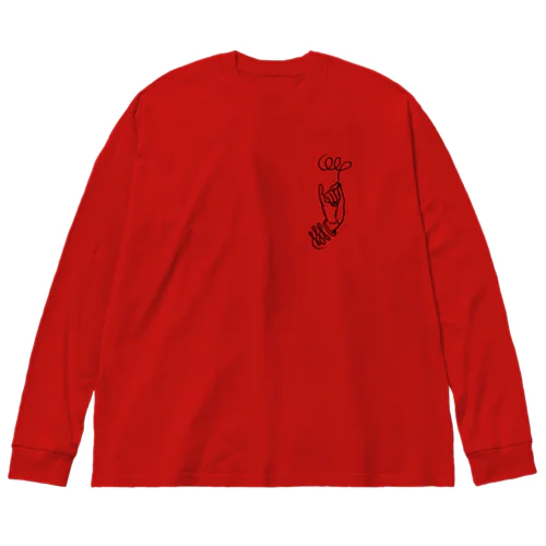 楽盛護符 Big Long Sleeve T-Shirt