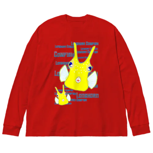 Longhorn Cowfish(コンゴウフグ) Big Long Sleeve T-Shirt