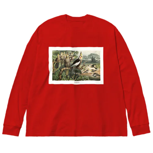 オカメインコ Big Long Sleeve T-Shirt