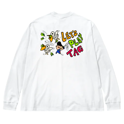 レッツ鬼GOっこー! Big Long Sleeve T-Shirt