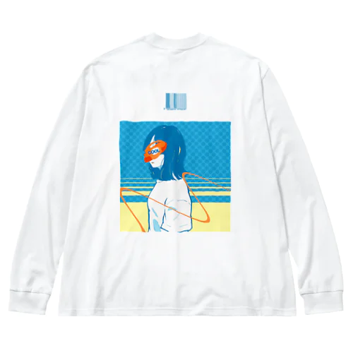 COOL GIRL(バックプリント) ビッグシルエットロングスリーブTシャツ