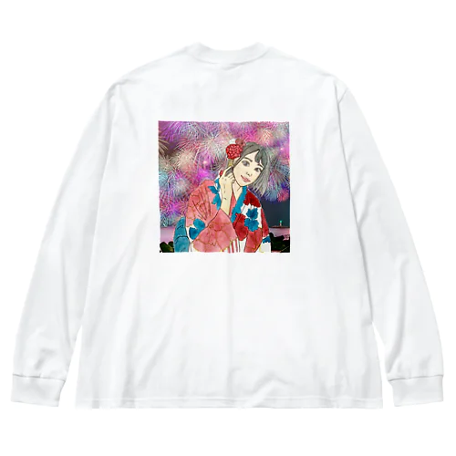 花火大会 Big Long Sleeve T-Shirt